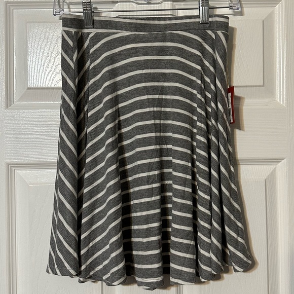 Mossimo Supply Company NWT Striped Skater Skirt - Picture 1 of 13
